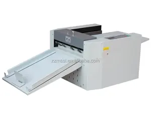 Papier falz maschine Desktop Manuelle Rill-und Perforier falz maschine