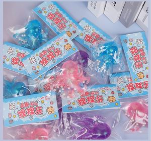 Soft Silicone Octopus Shaped <b>Fidget</b> Toy Mini Squeeze Stress Relief Toy Party Favor for Kids Toddlers - Product Image 5