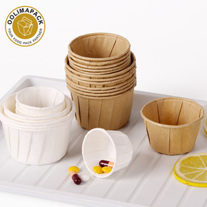 Round Bucket Paper Cake Cups, Muffin <strong>Cupcake</strong> <strong>Cases</strong>, Bake Baking <strong>CupCake</strong> Holder - Product Image 3
