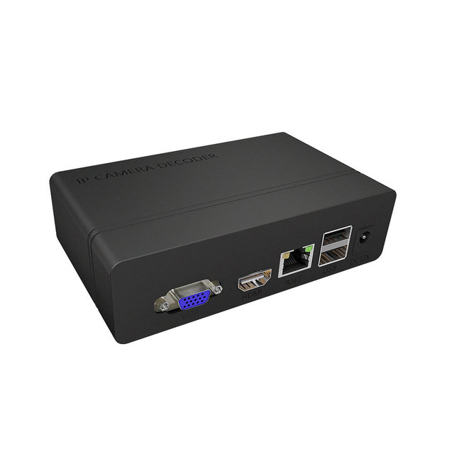 OEM/ODM IP Camera Decoder Support 4K Output Small NVR for Bosses's Office