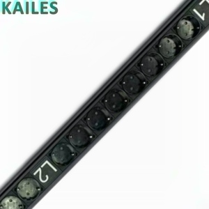 KAILES(KLS) รุ่น K44I ซีรีส์อุตสาหกรรม 3 เฟส <span class=keywords><strong>32A</strong></span> โมโนเวอร์ไนซ์ IP-PDU 24 ช่องเสียบมาตรฐานเยอรมัน แบบถอดเปลี่ยนได้ขณะใช้งาน พร้อมระบบตรวจสอบ IP และมิเตอร์วัดพลังงาน - Product Image 4