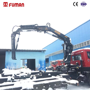 מנוף משאית מתקפל 8 טון FUMAN עם זרוע מפרקית, מנוף משאית עם זרוע מתקפלת לעבודות בנייה, לוגיסטיקה וטיפול בחומרים - Product Image 2