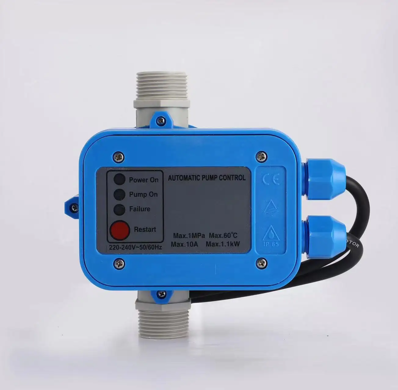 Professional Manufacturer Water Pump Pressure Controller Electronic Water Flow Sensing Pressure Switch