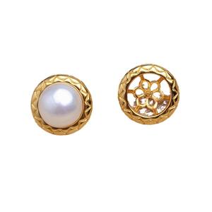 Clous d'oreille en argent S925, double perle, vis, 1,5 mm, matériau de perçage, nouveau 1626, accessoires de perles DIY, vente en gros de bijoux, cordon - Product Image 5