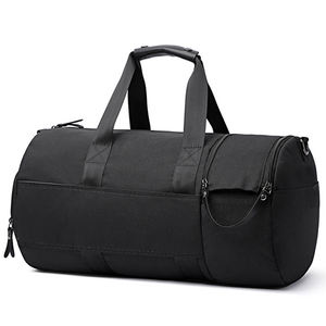 Vente en gros de sacs de voyage personnalisés en cuir véritable de haute qualité pour hommes, style vintage, écologique et durable, avec fermeture à glissière - Product Image 2