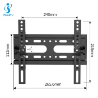 Support mural universel pour téléviseurs LED LCD de 14 à 43 pouces – Vente en gros usine, haute qualité
