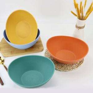 Ensemble de bols de rangement ronds personnalisés en PP pour fruits, collations et salades – Bols mélangeurs en plastique - Product Image 4
