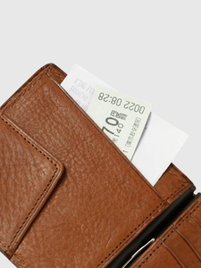 Cartera con Clip para Dinero y Tarjetas de Crédito, Diseño Japonés, Personalizable con Logotipo, en Microfibra con Bolsillo con Cremallera para Monedas - Product Image 3