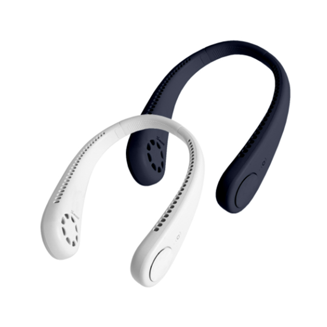 Wearable Neck Fan Usb Portable Cooling Fan 2021 New Arrival Outdoor Rechargeable Sport Mini Green Quantity White Box Power Item