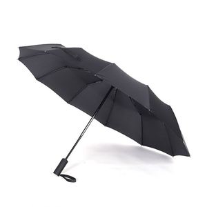 Parapluie de luxe pliable en 3 sections, personnalisable avec impression et logo, qualité supérieure, prix de gros, en vente - Product Image 3