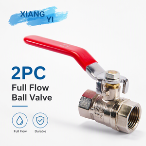 Nueva Válvula de Bola de Flujo Completo de Latón Forjado Niquelado TMH de 2 Piezas PN25 con Rosca Hembra BSP de 1/4'' para Tuberías de Agua y Gas Marinas - Product Image 6