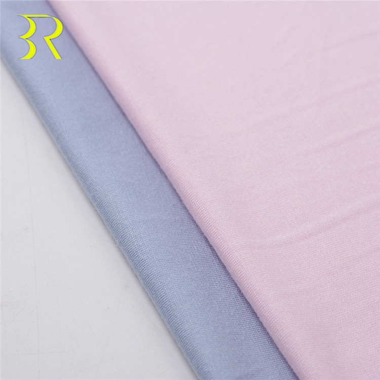 Superior Quality Plain Dyed Knitting Single Jersey Lenzing Modal Spandex Fabric for Underwear