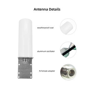 Индивидуальная всенаправленная наружная антенна 4G LTE 698-2700 мГц 12DBi медная цилиндрическая антенна с двумя TS9 для <span class=keywords><strong>Verizon</strong></span> at& t Sprint - Product Image 6