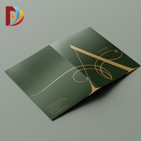 Carpeta Organizadora de Documentos de Presentación de Papel Impermeable con Dos Bolsillos y Logotipo Personalizado, con Color Personalizado para Uso Escolar y Empresarial