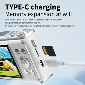 กล้องเด็ก Yuniq กันน้ำ 16X 4K HD 50MP เลนส์คู่ ถ่ายวิดีโอ 1080P รองรับ MicroSD มุมกว้าง 120 องศา แบตเตอรี่ 1000mAh กล้องดิจิตอล - Product Image 6