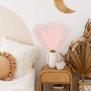 Rose Faux Pampas <span class=keywords><strong>Herbe</strong></span> Décor Court Artificielle Pompeuse <span class=keywords><strong>Herbe</strong></span> Floral Faux Pampas <span class=keywords><strong>Herbe</strong></span> pour <span class=keywords><strong>La</strong></span> Maison <span class=keywords><strong>De</strong></span> Mariage Boho Décor - Product Image 6