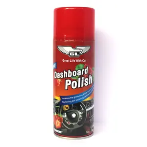 Auto pflege produkt Aerosol Dashboard Polish Spray Wax