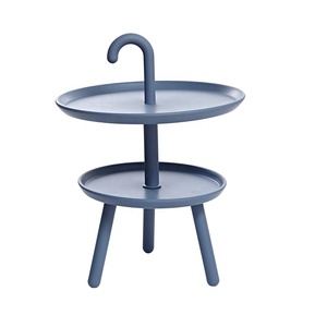 DHf thiết kế ban đầu chất lượng tốt bàn trà hai lớp Bàn cà phê bảng bên - Product Image 1