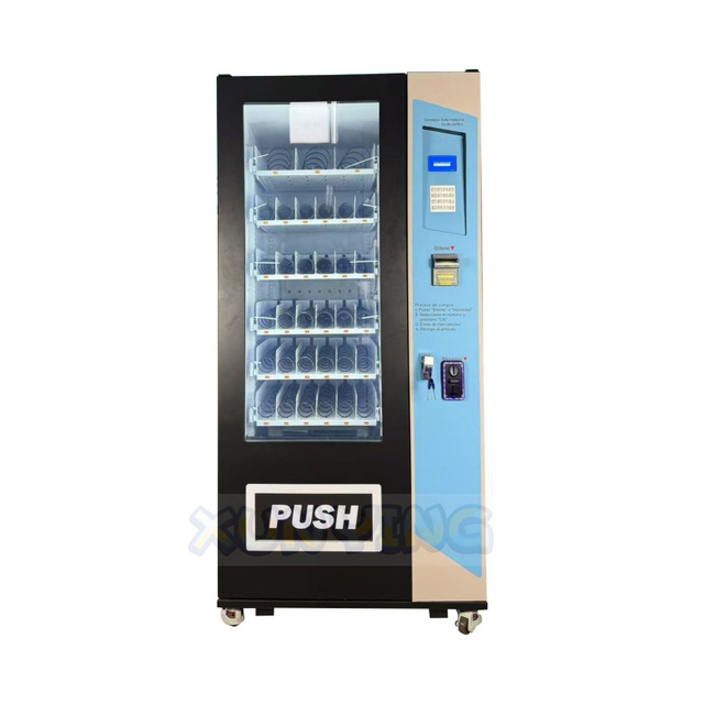 Hot Sale Vending Machines Coin Operated Vending Machine Card Reader Vending Machine for Snack and Drink