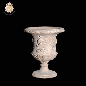 Chậu hoa đá cẩm thạch tự nhiên lớn, giá rẻ, chạm khắc thủ công, trang trí sân vườn ngoài trời - Product Image 2