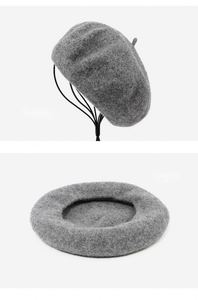 หมวกเบเร่ต์ฝรั่งเศส RTS 73 สี คุณภาพสูง สำหรับผู้หญิง สวมใส่สบายๆ สำหรับเดินทาง ฤดูใบไม้ผลิ ฤดูใบไม้ร่วง - Product Image 5