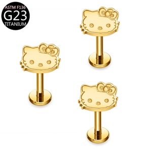 Pendientes <span class=keywords><strong>de</strong></span> <span class=keywords><strong>titanio</strong></span> OEM G23 chapados en oro con circonita <span class=keywords><strong>de</strong></span> cristal, aretes <span class=keywords><strong>de</strong></span> moda para boda, joyería para <span class=keywords><strong>piercing</strong></span> corporal - Product Image 5