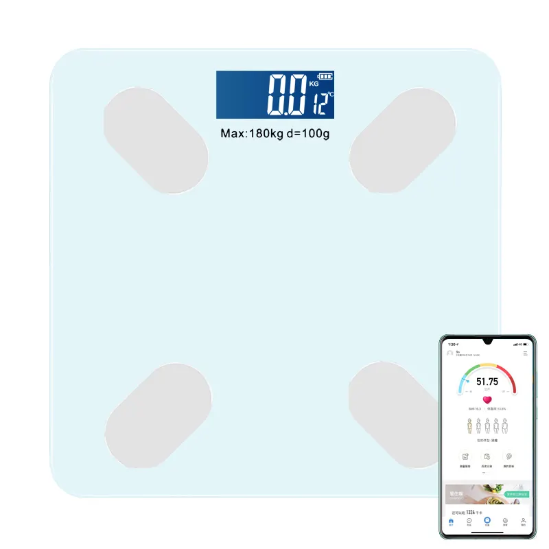 חם מכירות 180kg חכם אישי דיגיטלי משקל סולמות גבוהה מדויק גוף שומן סולמות עם Bmi