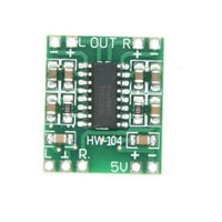 5 pièces PAM8403 Super Mini carte amplificateur numérique 2*3W classe D carte amplificateur numérique efficace 2.5 à 5V alimentation USB