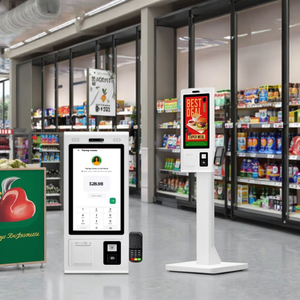 Tương tác tự phục vụ kỹ thuật số xếp hàng hệ thống quản lý hàng đợi kiosk phần mềm vé pha chế cuộc gọi chuyển tiếp ngân hàng bệnh viện - Product Image 5