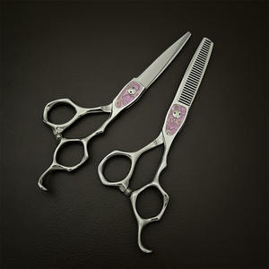 Tijeras de Peluquería de 6.0 Pulgadas, Tijeras de Entresacar con Hoja Estándar para Diestros, de Acero Inoxidable, para Uso Profesional, Longitud de 62 mm - Product Image 2