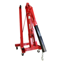 Vente chaude d'usine, grue hydraulique pliable de 2 tonnes pour atelier automobile, pour le levage du moteur