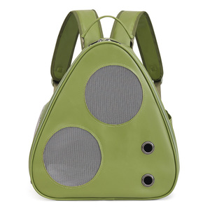 Cat Bag Backpack 7 Inch Canvas Portable Breathable For Cats And Dogs Lightweight Multi Functional <b>Pet</b> <b>Carrier</b> - Product Image 5