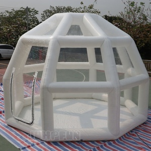 5m de diámetro aire apretado 0 burbuja cúpula <span class=keywords><strong>2021</strong></span> nuevo transparente 0 tienda aire sellado Marco de tubo de tienda - Product Image 2