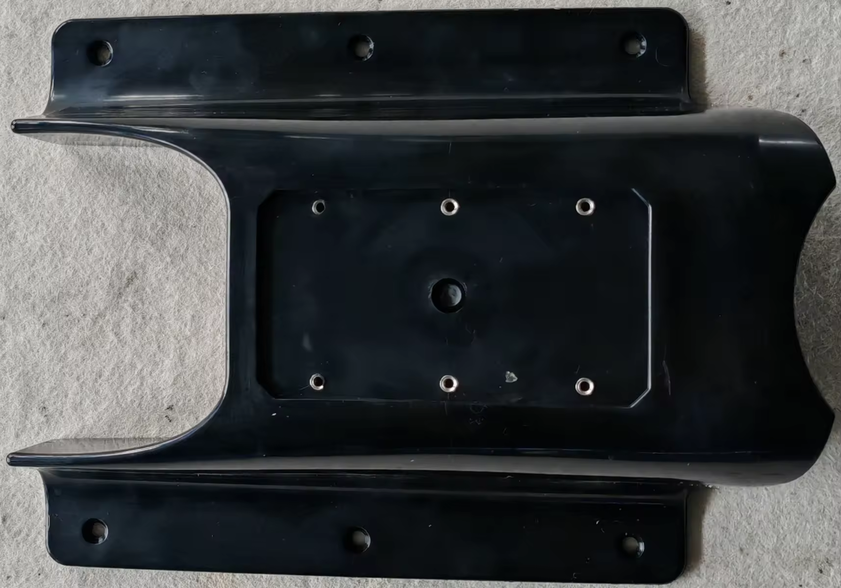 Cache de queue noir pour planche de surf