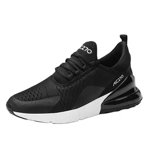 Moda erkekler Sneakers havalı spor ayakkabı marka rahat ayakkabılar örgü yumuşak Retro yürüyüş koşu tenis ayakkabıları