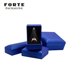 FORTE Handmade Paint Material Custom Logo <b>LED</b> <b>Light</b>-Up Jewelry Packaging <b>Box</b> Multi-Color Options OEM/ODM Available Gift Giving - Product Image 1