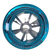 JINGYING Patins de vitesse en ligne à haute élasticité 110mm 125mm 88A Roues de patinage de vitesse à rebond élevé Roues clignotantes de course à roulettes