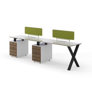 Table de salle de réunion moderne de haute qualité, prix d'usine Chine, mobilier de bureau, bureau de salle de conférence, table de conseil d'administration - Product Image 4