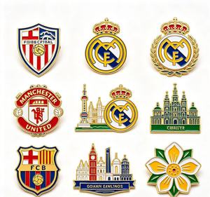 Broche de la Serie Deportiva, Paisaje de Montaña Nevada, Copa Personalizada <span class=keywords><strong>Mundial</strong></span>, Recuerdos de Eventos Deportivos, Insignia de Esmalte Duro y Blando, Estilo Antiguo y Moderno - Product Image 1