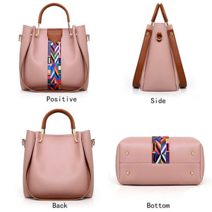 Juego de 4 Bolsos de Mano para Mujer, Bolsos de Mensajero de Moda, Bolso de Hombro de Cuero PU, Bolso de Compras Casual para Mujer - Product Image 4