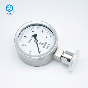 उच्च परिशुद्धता जंग प्रतिरोध डायाफ्राम दबाव नापने का यंत्र सभी स्टेनलेस स्टील सील सेनेटरी डायाफ्राम - Product Image 2