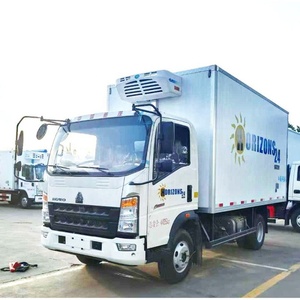 HOWO 4x2 Diesel Type Refrigerated Vehicle Long & Short Distance Delivery Truck For Frozen Goods - Product Image 2