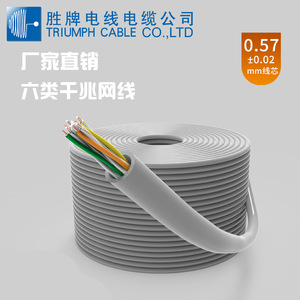 สายเคเบิลเครือข่าย Cat6 23Awg แบบไม่มีฉนวนป้องกัน UTP สำหรับการส่งข้อมูลและบรอดแบนด์ภายในบ้าน - Product Image 4