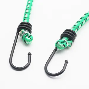 Elastisches Bungee-Seil mit Metallhaken Bungee-Seil Bungee-Seil mit Haken