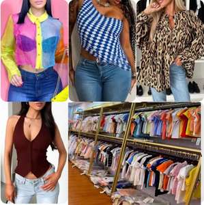 Pakaian Bekas Bermerek Grosir 2026 untuk Pria dan Wanita, Kaos Berkualitas Tinggi, Bundel Pakaian Bekas Campuran Pertama - Product Image 3