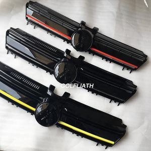 Nouveau Design Grille Centrale Avant ABS Radiateur Capot Grille Supérieure avec Lumière LED pour VW <span class=keywords><strong>GOLF</strong></span> <span class=keywords><strong>7</strong></span> VII 2013-2016 - Product Image 2