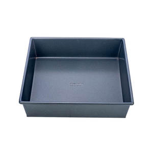 Xinze alta calidad 0,4mm grueso respetuoso con el medio ambiente acero al carbono hornear silicona revestimiento antiadherente horno pastel <span class=keywords><strong>pan</strong></span> hornear bandeja cuadrada - Product Image 2