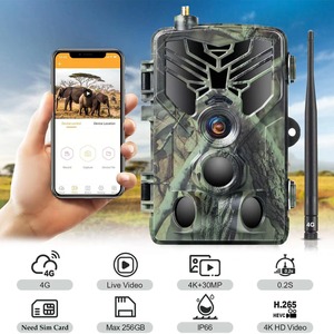 Caméra <span class=keywords><strong>de</strong></span> <span class=keywords><strong>chasse</strong></span> infrarouge extérieure 36MP 2.0 True 4K 4G HC-810Pro avec application mobile vidéo en temps réel – Usine <span class=keywords><strong>de</strong></span> Shenzhen - Product Image 3
