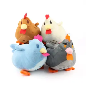 Kawaii Stardew Valley Game Stuffed Toy Cute Stardew Valley Chicken Plush Toy Soft Chicken Animal Plush Toy