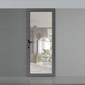 Aluminum and Glass Casement <strong>Door</strong> Modern House Aluminum Interior <strong>Door</strong> High Quality Residential Room <strong>Door</strong> for Home and Villa - Product Image 1